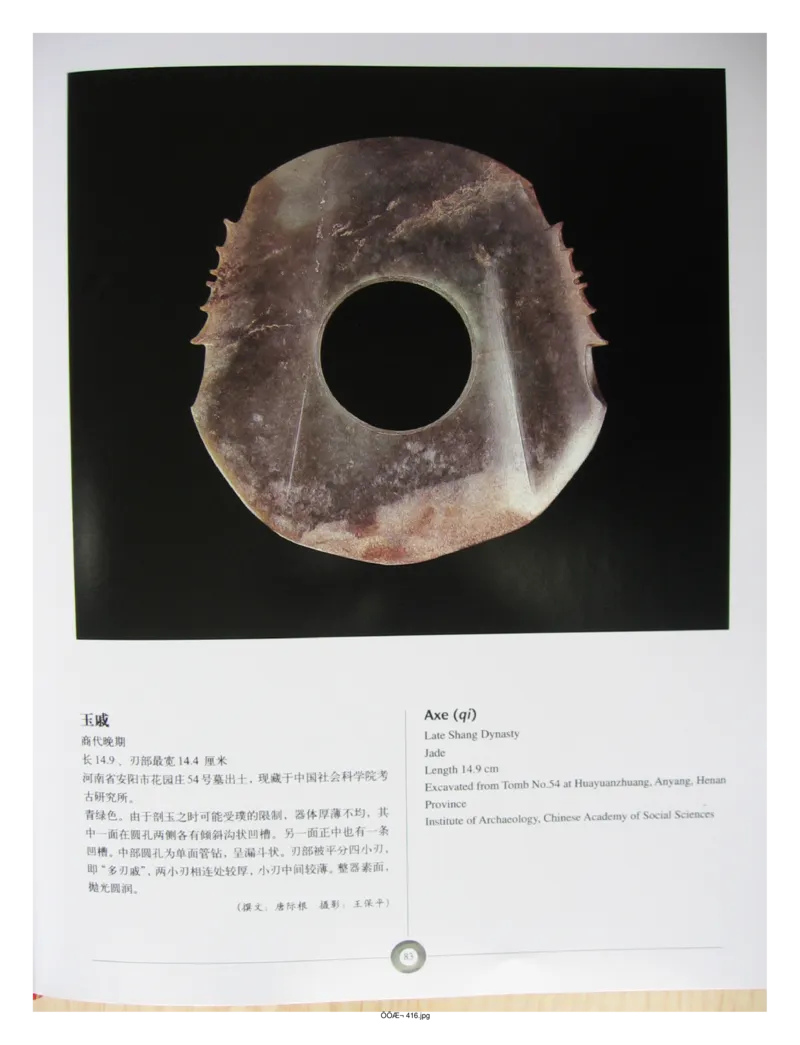 中国出土玉器全集(5)河南_部分2_X018-玉石珠宝鉴定教程最新合集_5、玉石鉴定专题全套课程_玉石电子书_中国出土玉石全集