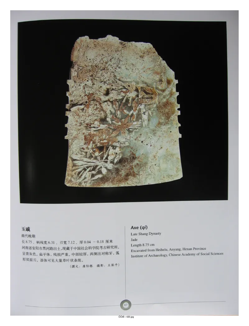 中国出土玉器全集(5)河南_部分2_X018-玉石珠宝鉴定教程最新合集_5、玉石鉴定专题全套课程_玉石电子书_中国出土玉石全集