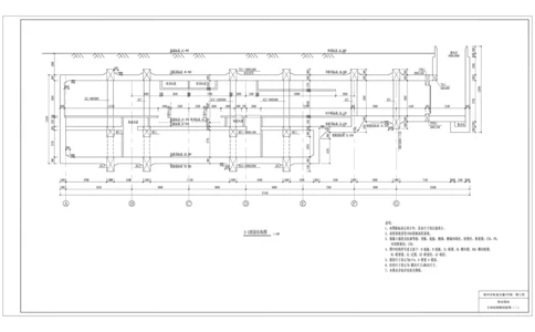 5附件四：创业园站典型断面图_2021-2023年优秀施组方案_施工组织设计_施组12-徐州地铁3号线07标施工组织设计_徐州轨道交通3号线施工组织设计竞赛申报-中建市政_2方案正文及附件