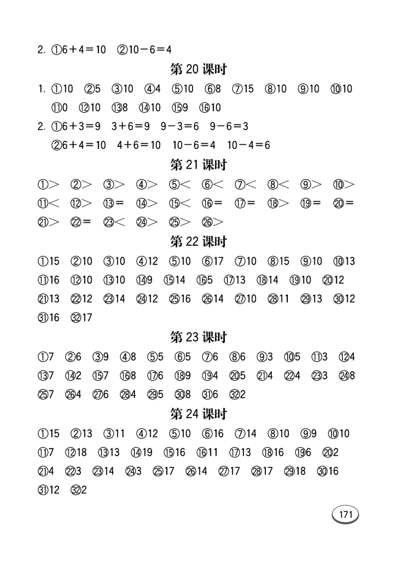 《七彩口算》数学1年级上册（SJ）_一年级上下册资料_小学一年级学习资料-25年更新版_1-03、小学一年级数学上册_苏教版_10、电子书籍