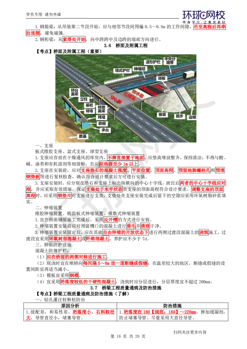 第3讲直播密训三_2026年一级建造师_2026年一建公路_2025年一建公路SVIP_04-冲刺串讲✿考点强化✿小灶集训_26-公路《直播密训班》吴然HQ