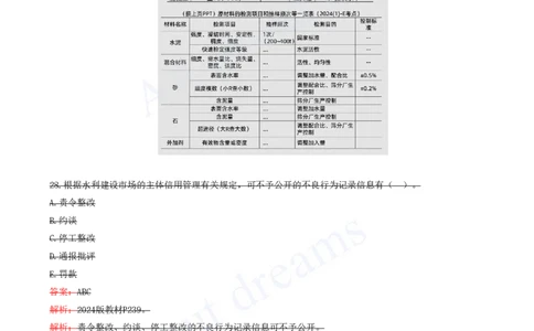 03-2024年真题解析（三）_2026年一级建造师_2026年一建水利_2025年一建水利SVIP_03-习题精析✿实战特训✿模考通关_04-水利《真题解析班》李想KL_05.讲义