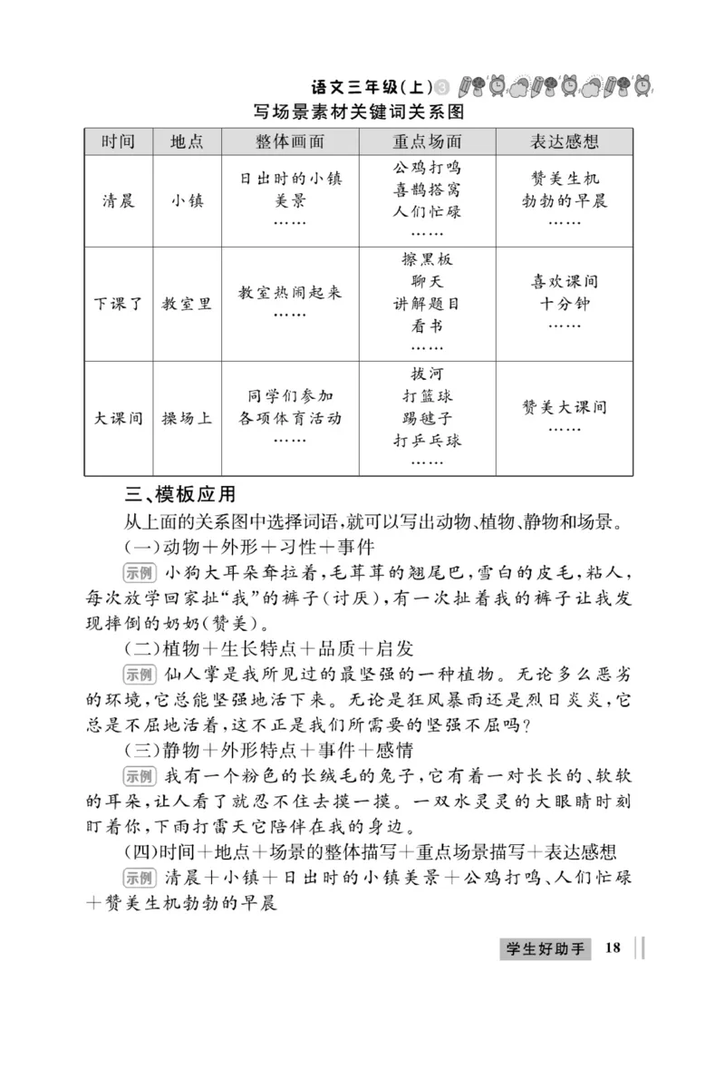 《A+优化作业本》同步作文-语文3年级上册（RJ）_三年级上下册资料_小学三年级学习资料-25年更新版_3-01、小学三年级语文上册_3-1-2、练习题、作业、试题、试卷_电子册类