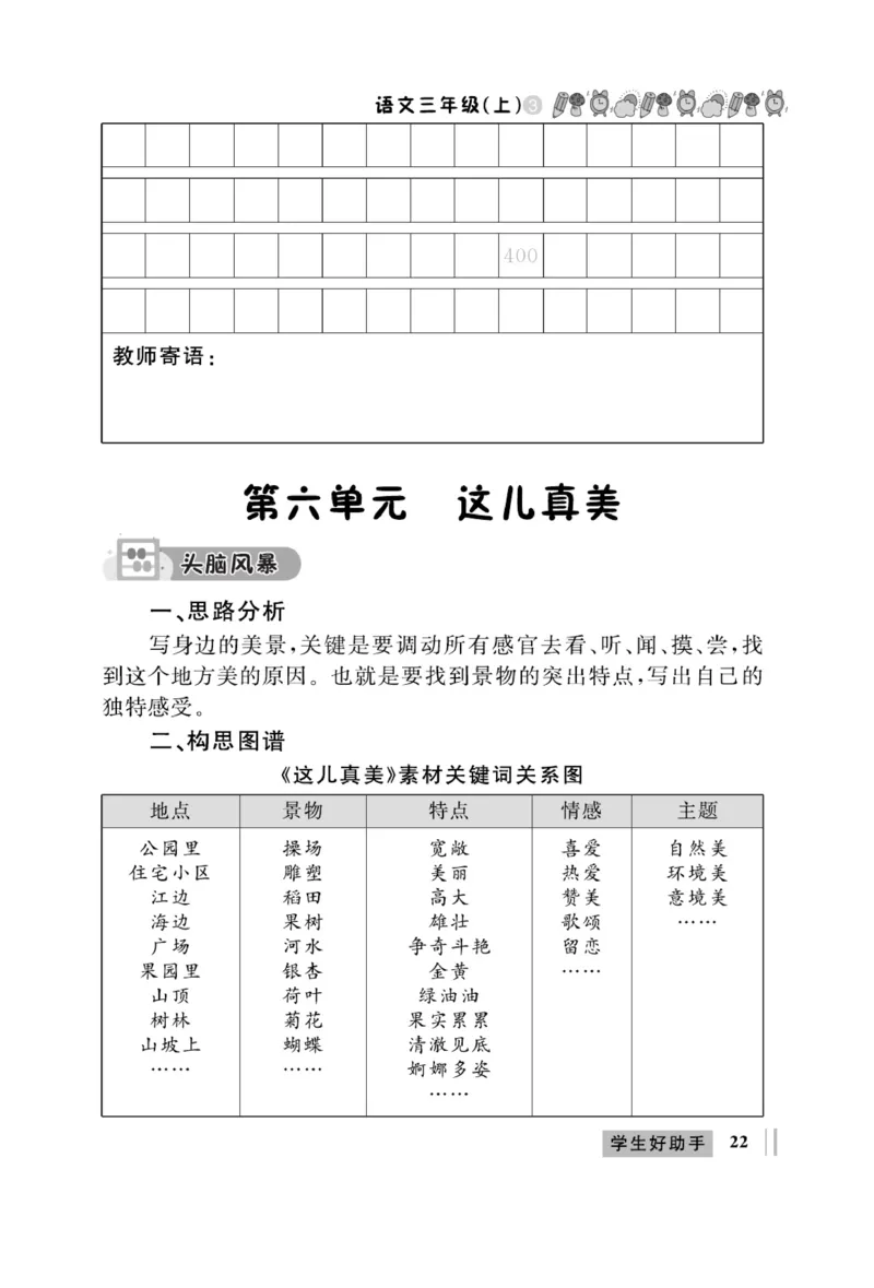 《A+优化作业本》同步作文-语文3年级上册（RJ）_三年级上下册资料_小学三年级学习资料-25年更新版_3-01、小学三年级语文上册_3-1-2、练习题、作业、试题、试卷_电子册类