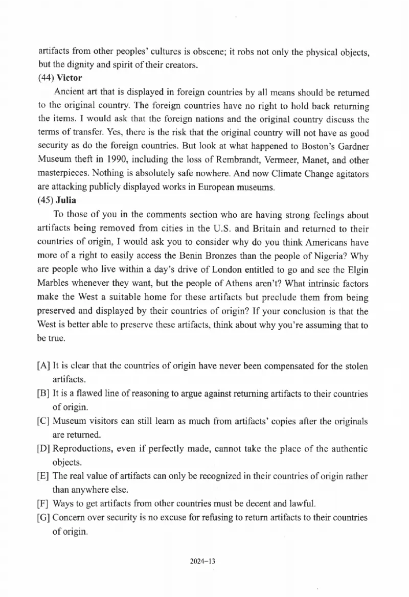 2024年考研英语一真题可复制搜索查词_考研英语真题_考研英语（一）历年真题_❤️2.2010-2024年考研英语一真题及解析_01、真题部分