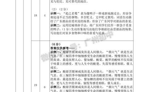 2024白云区中考一模语文答案解析_广州九上月考+期中+期末+一模二模+中考真题_广州2024年中考一模_白云区