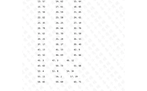 80以内混合加减第1~20篇答案_小学数学口算竖式脱式计算应用题一二三四五六年级上下册电_小学数学口算题库电子版（1-6）_小学数学口算一年级_口算题适合1年级(含答案）