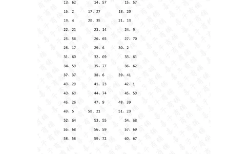 80以内混合加减第1~20篇答案_小学数学口算竖式脱式计算应用题一二三四五六年级上下册电_小学数学口算题库电子版（1-6）_小学数学口算一年级_口算题适合1年级(含答案）