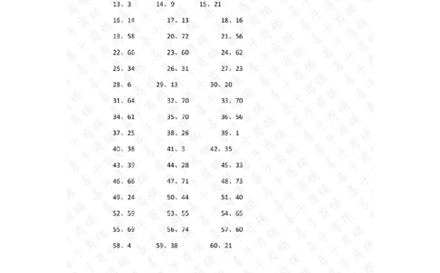 80以内混合加减第1~20篇答案_小学数学口算竖式脱式计算应用题一二三四五六年级上下册电_小学数学口算题库电子版（1-6）_小学数学口算一年级_口算题适合1年级(含答案）