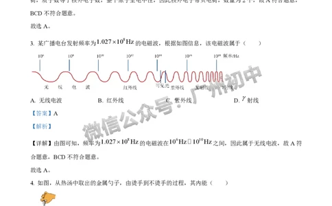 2025广州中考物理真题（答案解析）_广州九上月考+期中+期末+一模二模+中考真题_广州中考真题23-25_2025年