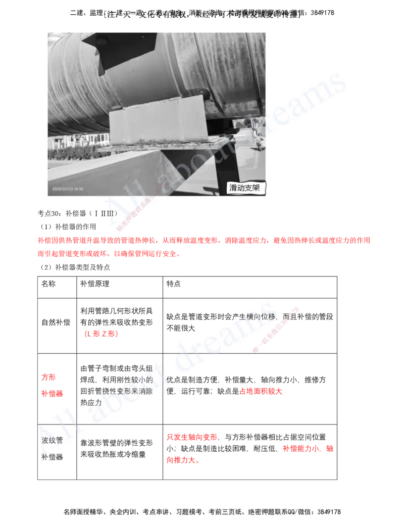 2025-13-第5章-城市管道工程（二）_2026年一级建造师_2026年一建市政_2025年一建市政SVIP_04-冲刺串讲✿考点强化✿小灶集训_09-市政《冲刺串讲班》潘旭KL_讲义