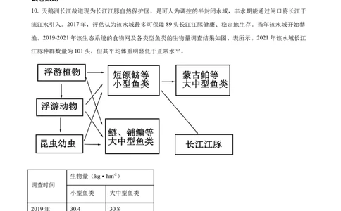 2023年高考生物试卷（河北）（答案卷）_生物历年高考真题_新&middot;Word版2008-2025&middot;高考生物真题_生物（按年份分类）2008-2025_2023&middot;高考生物真题
