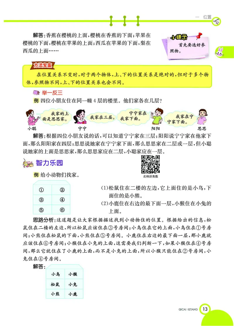 《七彩课堂》数学1年级下册（JJ）_一年级上下册资料_小学一年级学习资料-25年更新版_1-04、小学一年级数学下册_1-4-2、练习题、作业、试题、试卷_冀教版_电子册类
