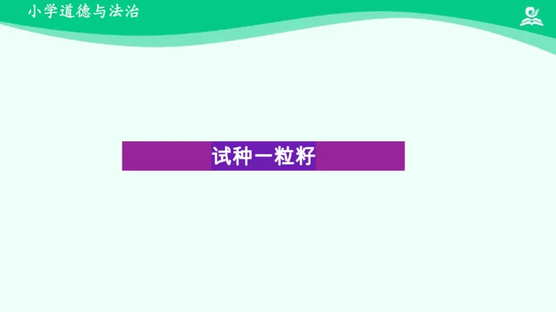 5试种一粒籽_课件_二年级上下册资料_小学二年级学习资料-25年更新版_2-08、小学二年级道德与法治下册_课时练与课件