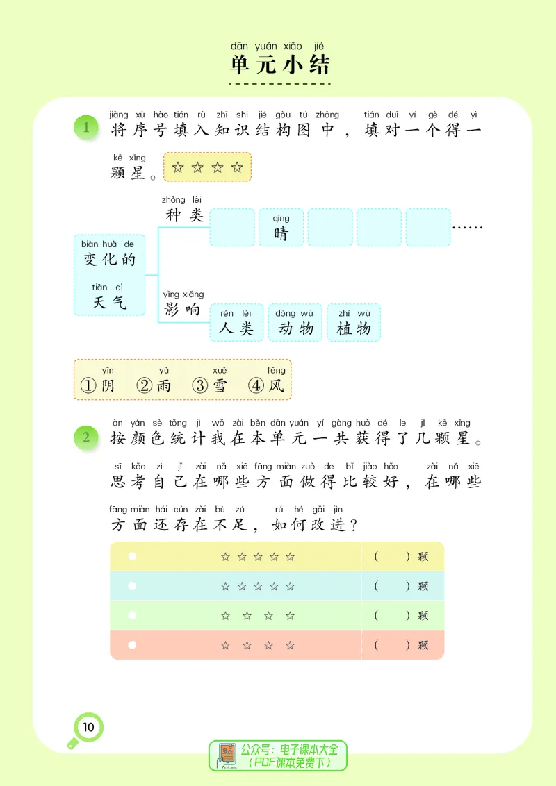 科学一下湘科版（2025春）_小学全网线上同款资料_2025春新增教材合集_小学科学（2025春新教材）