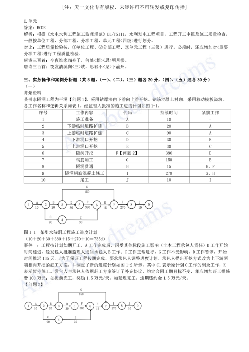 2023年-真题解析（二）_2026年一级建造师_2026年一建水利_2025年一建水利SVIP_03-习题精析✿实战特训✿模考通关_04-水利《真题解析班》李想KL_05.讲义