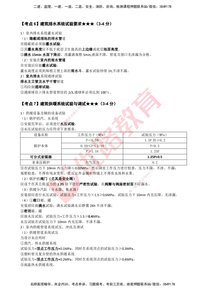 YL-机电-考点一本通_2026年一级建造师_2026年一建机电_2025年一建机电SVIP_05-考前密训✿央企特训✿机构普押_11-机电《50题+一本通+冲关卷》YL
