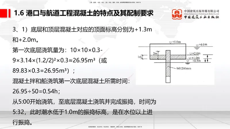 B05节：1.6港口与航道工程混凝土的特点及其配置要求（2）（04.10）_2026年一级建造师_2026年一建港航_2025年一建港航SVIP_02-基础精讲✿高端面授✿深度强化_讲义