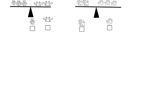 4.1比较两个物体的轻重_二年级上下册资料_二年级语数英上下册学习资料_3-7-4、小学二年级数学下册_冀教版_2、同步练习_第2套