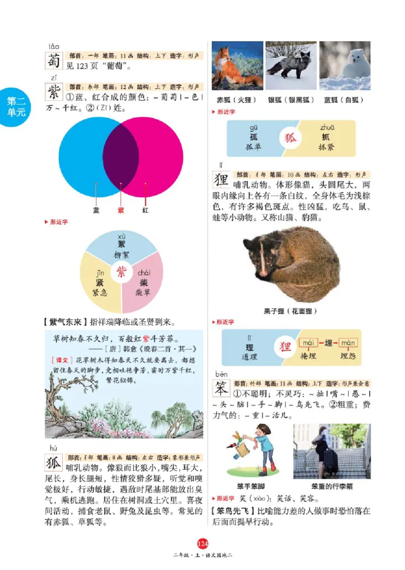A1-2年级-六三版_二年级上下册资料_小学二年级学习资料-25年更新版_2-01、小学二年级语文上册_2-1-2、练习题、作业、试题、试卷_电子册类_《绘本课堂》语文2年级上册（RJ）