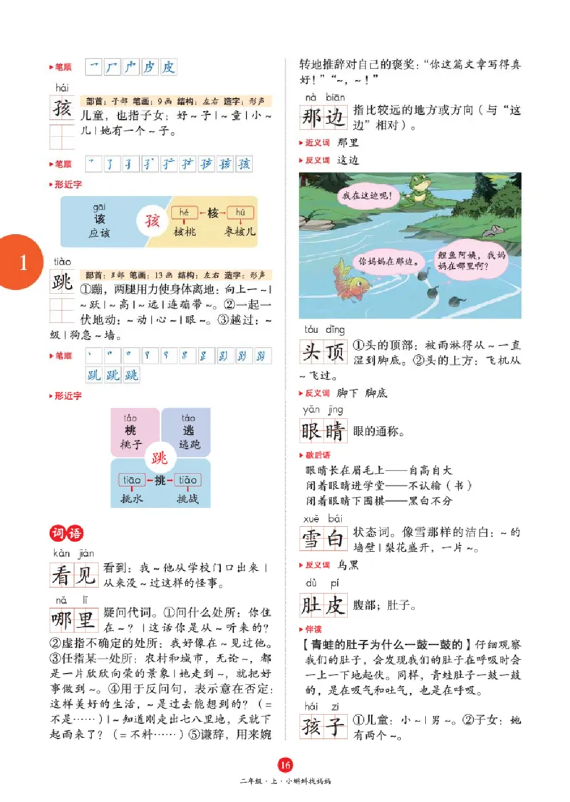A1-2年级-六三版_二年级上下册资料_小学二年级学习资料-25年更新版_2-01、小学二年级语文上册_2-1-2、练习题、作业、试题、试卷_电子册类_《绘本课堂》语文2年级上册（RJ）