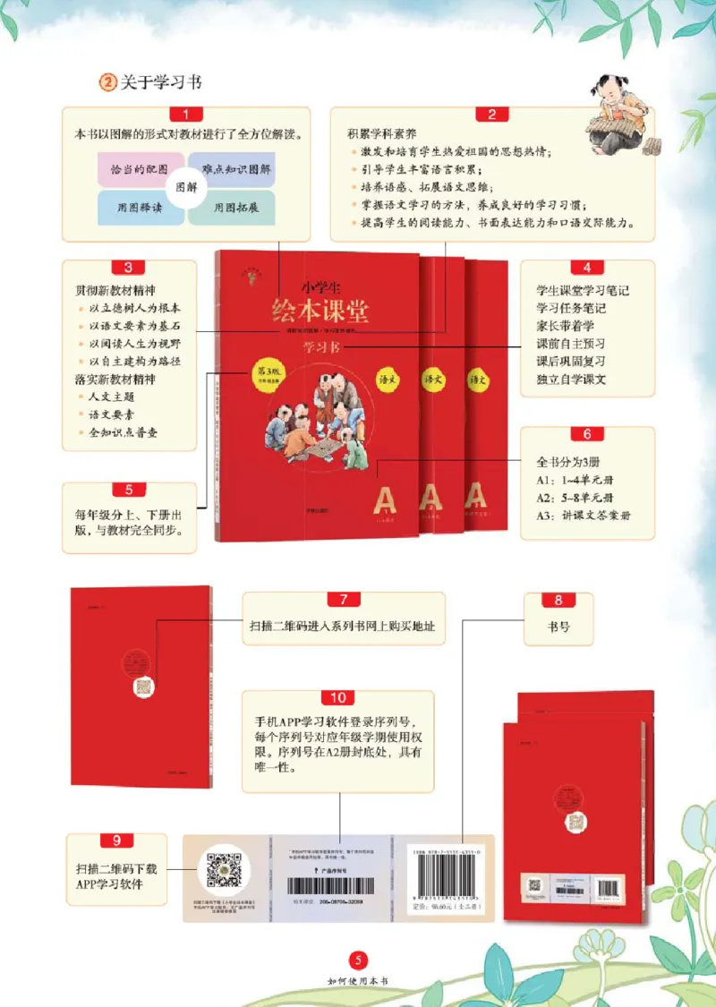 A1-2年级-六三版_二年级上下册资料_小学二年级学习资料-25年更新版_2-01、小学二年级语文上册_2-1-2、练习题、作业、试题、试卷_电子册类_《绘本课堂》语文2年级上册（RJ）