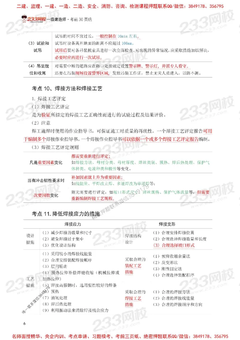 Removed_2025年一级建造师《机电工程》考前30页纸_1_2026年一级建造师_2026年一建机电_2025年一建机电SVIP_05-考前密训✿央企特训✿机构普押_09-机电《考前必背30页纸》233