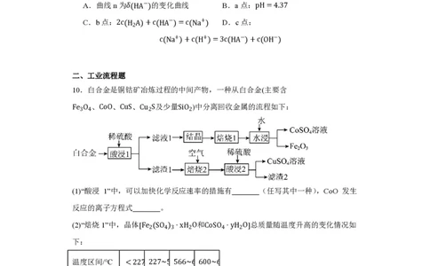 2023年高考化学试卷（福建）（解析卷）_历年高考真题合集_化学历年高考真题_新&middot;PDF版2008-2025&middot;高考化学真题_化学（按省份分类）2008-2025_2012-2024&middot;（福建）化学高考真题