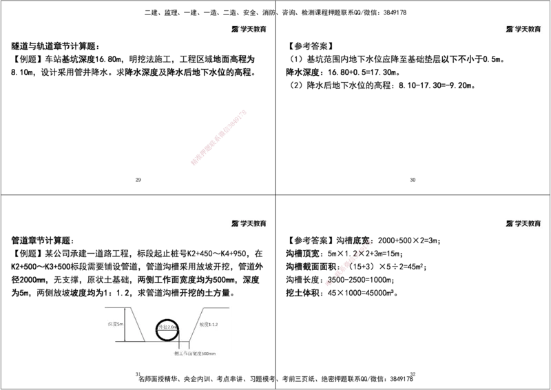 03.2025一建《市政》考前密训课讲义（黑白打印版）_2026年一级建造师_2026年一建市政_2025年一建市政SVIP_04-冲刺串讲✿考点强化✿小灶集训_83-市政《考前密训班》陆羽XT
