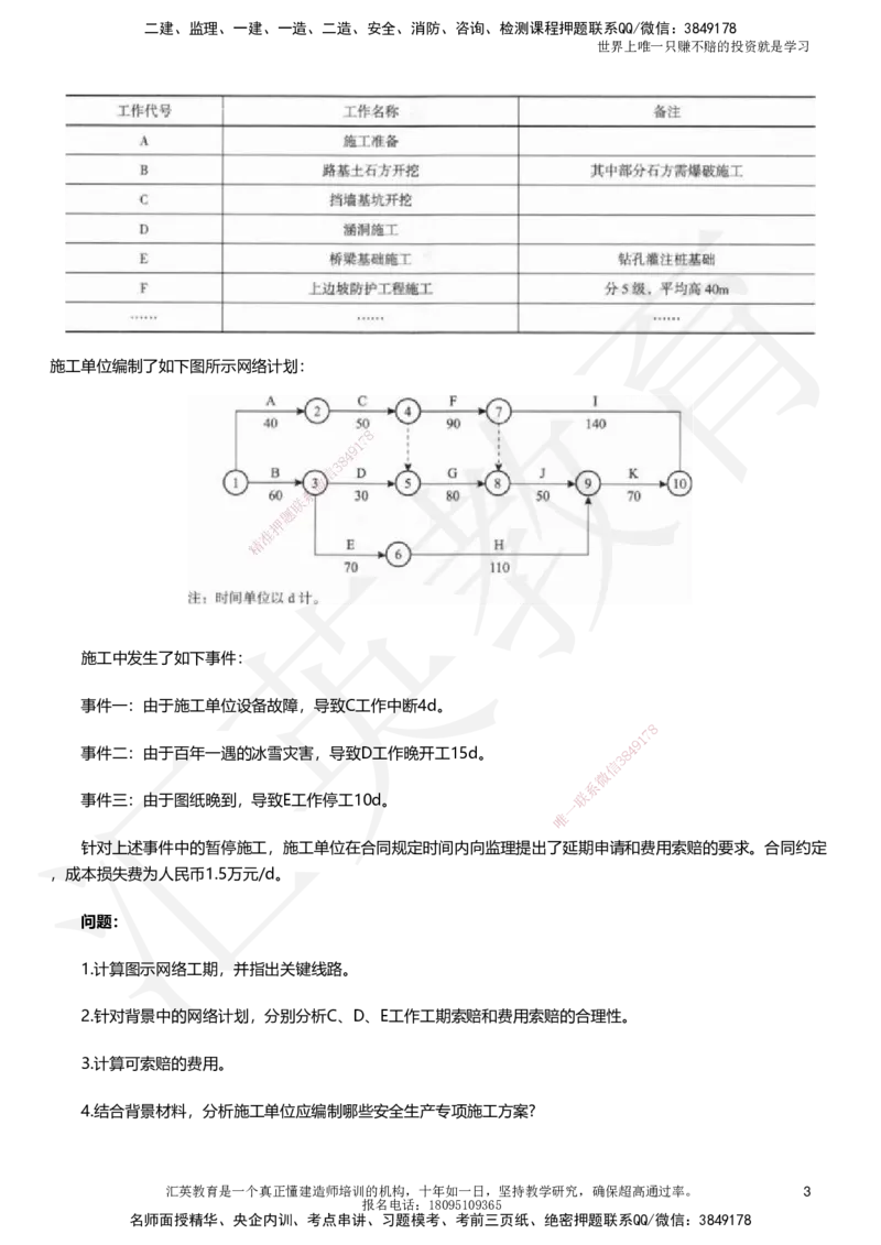 HY-公路-考前二十案例_2026年一级建造师_2026年一建公路_2025年一建公路SVIP_05-考前密训✿央企特训✿机构普押_39-公路《考前二十案例》HY