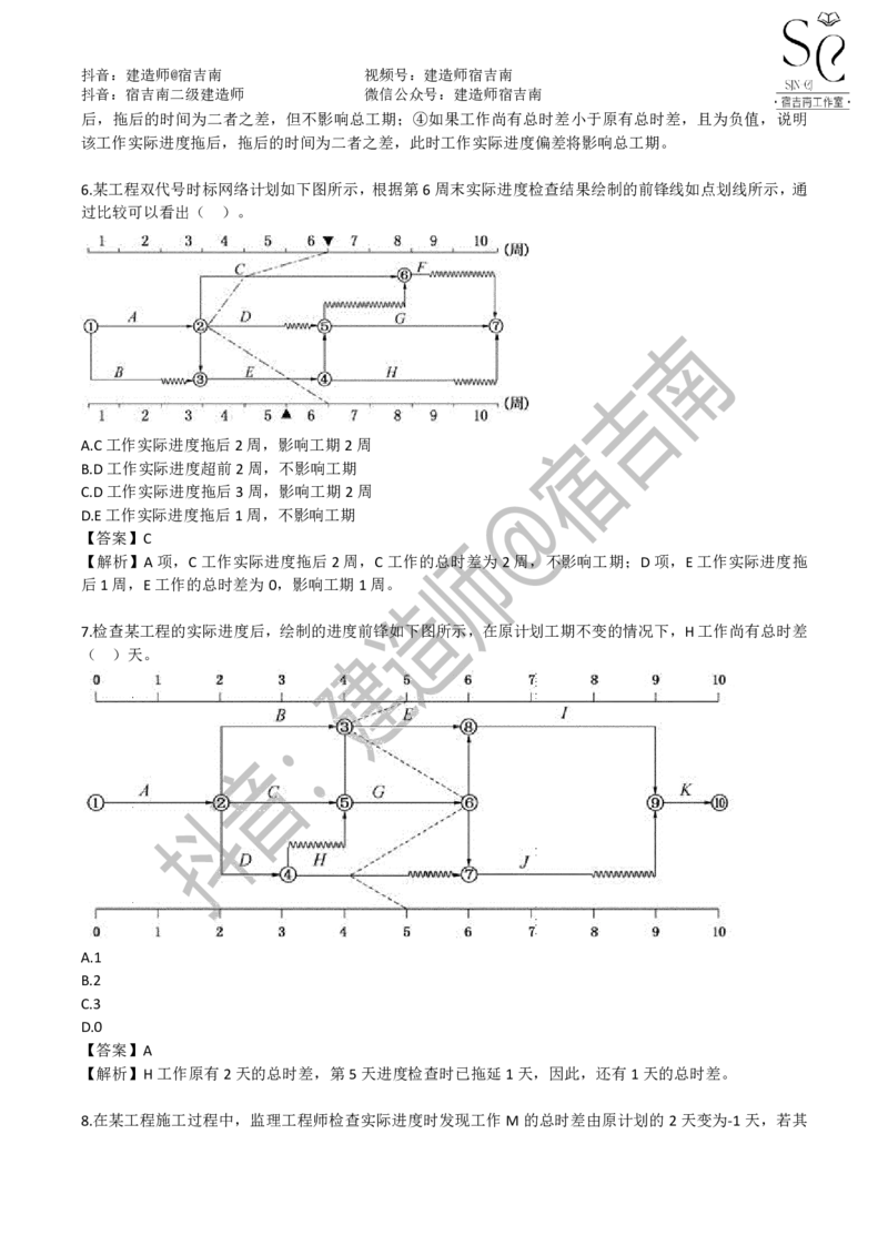 一建管理章节习题-宿吉男_2026年一级建造师_2026年一建管理_2025年一建管理SVIP_01-精华文档✿电子教材✿历年真题_14-管理《章节习题》宿吉南