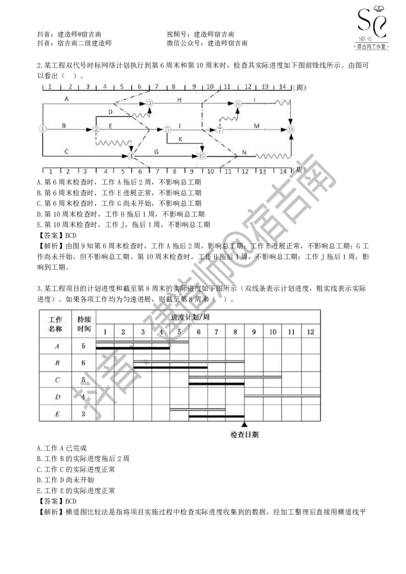 一建管理章节习题-宿吉男_2026年一级建造师_2026年一建管理_2025年一建管理SVIP_01-精华文档✿电子教材✿历年真题_14-管理《章节习题》宿吉南