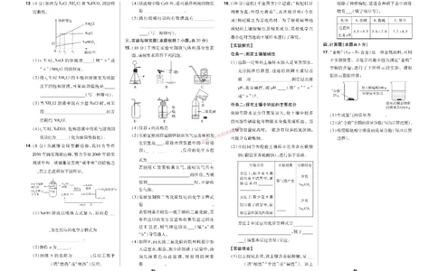 2026《中考化学45套》甘肃_45套中招_2026《中考化学45套》甘肃
