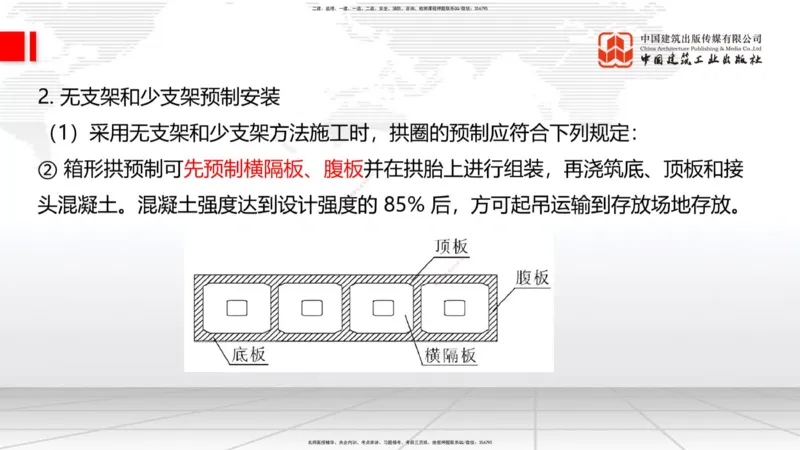 B23节：3.5桥梁上部结构施工4（06.28）_2026年一级建造师_2026年一建公路_2025年一建公路SVIP_02-基础精讲✿高端面授✿深度强化_01-公路《两轮基础直播》朱娟婷JGS_讲义