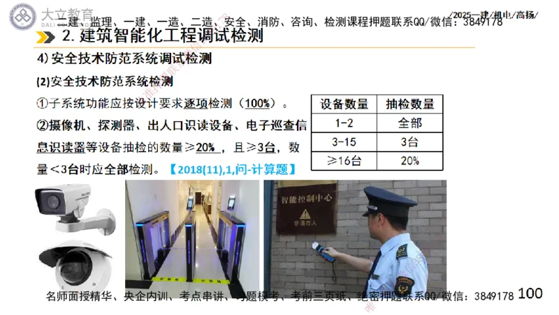 W2025一建机电-高扬-技术板块6-仪表、智能化、电梯_2026年一级建造师_2026年一建机电_2025年一建机电SVIP_01-精华文档✿电子教材✿历年真题_81-机电《板块刷题资料+总结图表》DL