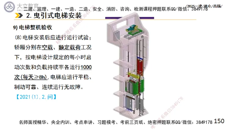W2025一建机电-高扬-技术板块6-仪表、智能化、电梯_2026年一级建造师_2026年一建机电_2025年一建机电SVIP_01-精华文档✿电子教材✿历年真题_81-机电《板块刷题资料+总结图表》DL