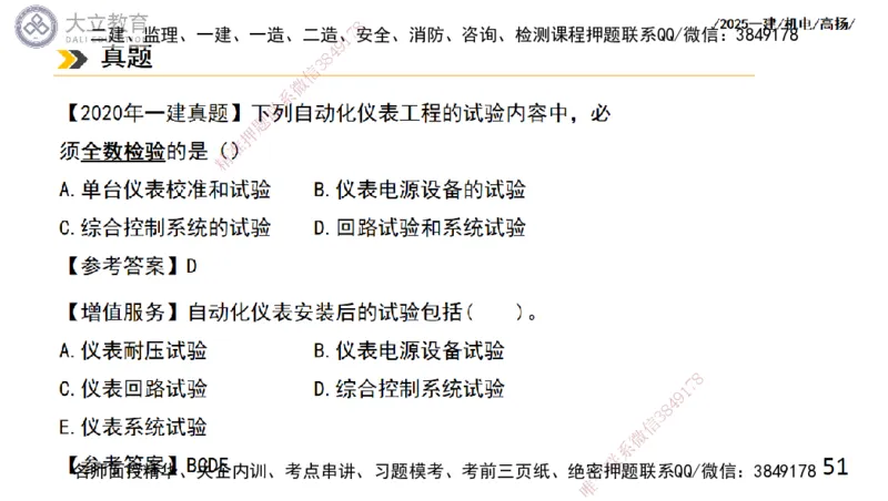 W2025一建机电-高扬-技术板块6-仪表、智能化、电梯_2026年一级建造师_2026年一建机电_2025年一建机电SVIP_01-精华文档✿电子教材✿历年真题_81-机电《板块刷题资料+总结图表》DL