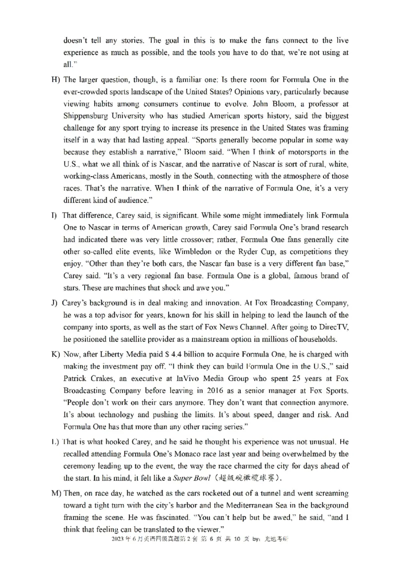 四级真题2021-2025一键打印版_大学英语四级+六级_四级真题_四级真题_赠：四级真题一键打印版