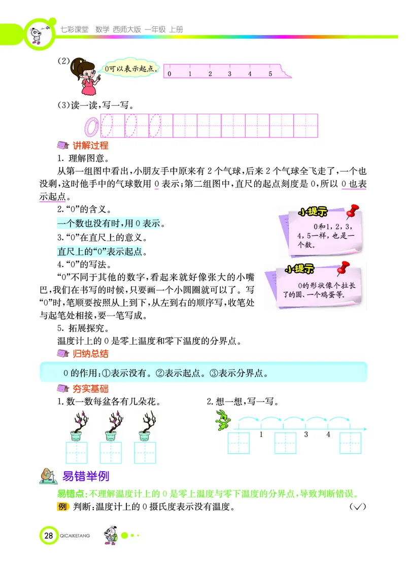 《七彩课堂》数学1年级上册（XS）_一年级上下册资料_小学一年级学习资料-25年更新版_1-03、小学一年级数学上册_西师版_10、电子书籍