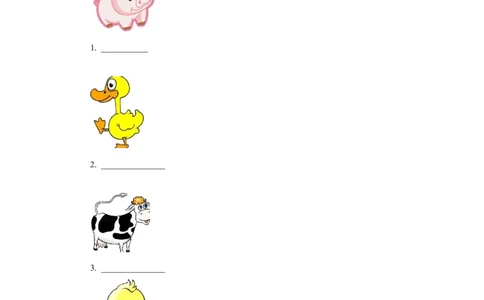module4thenaturalworldunit1onthefarm同步练习（含答案）_一年级上下册资料_小学一年级学习资料-25年更新版_1-05、小学一年级英语上册_上海版_同步练习（33份）_M4同步练习（9份）答案