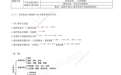 2025-02-第一篇-第1章-水利水电工程勘测与设计（二）_2026年一级建造师_2026年一建水利_2025年一建水利SVIP_04-冲刺串讲✿考点强化✿小灶集训_讲义