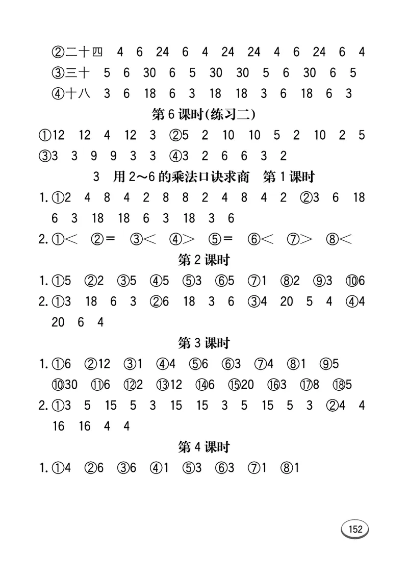 《七彩口算题卡》数学2年级上册（JJ）_二年级上下册资料_小学二年级学习资料-25年更新版_2-03、小学二年级数学上册_2-3-2、练习题、作业、试题、试卷_冀教版_电子册类