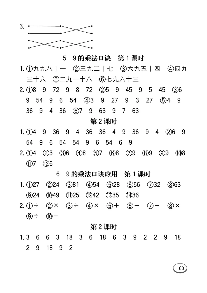 《七彩口算题卡》数学2年级上册（JJ）_二年级上下册资料_小学二年级学习资料-25年更新版_2-03、小学二年级数学上册_2-3-2、练习题、作业、试题、试卷_冀教版_电子册类