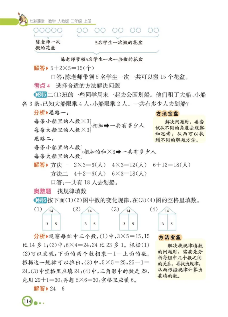 《七彩课堂》核心考点-数学2年级上册（RJ）_二年级上下册资料_小学二年级学习资料-25年更新版_2-03、小学二年级数学上册_2-3-2、练习题、作业、试题、试卷_人教版_电子册类