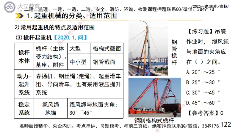 W2025一建机电-高扬-技术板块1-设备_2026年一级建造师_2026年一建机电_2025年一建机电SVIP_01-精华文档✿电子教材✿历年真题_81-机电《板块刷题资料+总结图表》DL
