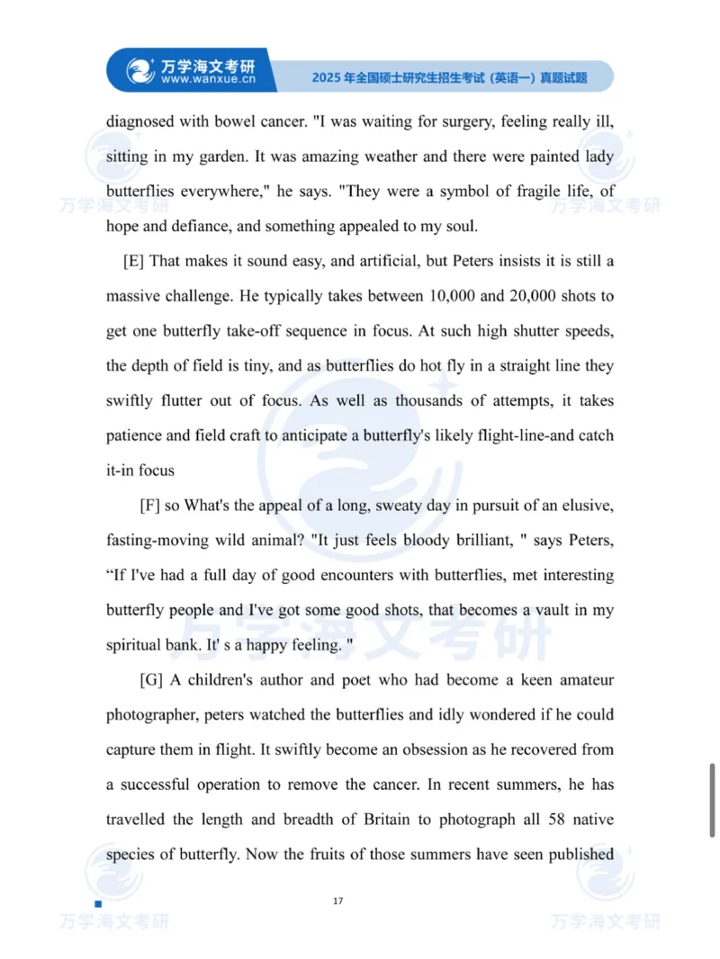 2025考研英语一真题及答案海文版_考研英语真题_考研英语（一）历年真题_2025考研英语一真题及答案