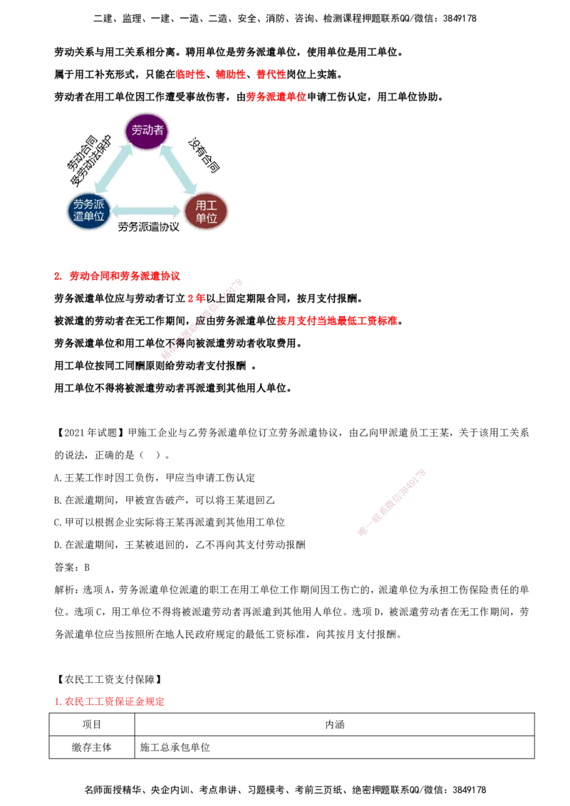 打印版（7月27日）-王竹梅-一建法规-考前密训（集训班）_2026年一建法规_2025年一建法规SVIP_04-冲刺串讲✿考点强化✿小灶集训_19-法规《考前集训班》王竹梅CSW_讲义