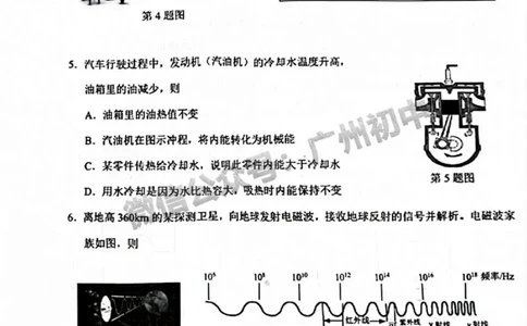 2024天河区中考一模物理试题_广州九上月考+期中+期末+一模二模+中考真题_广州2024年中考一模_天河区