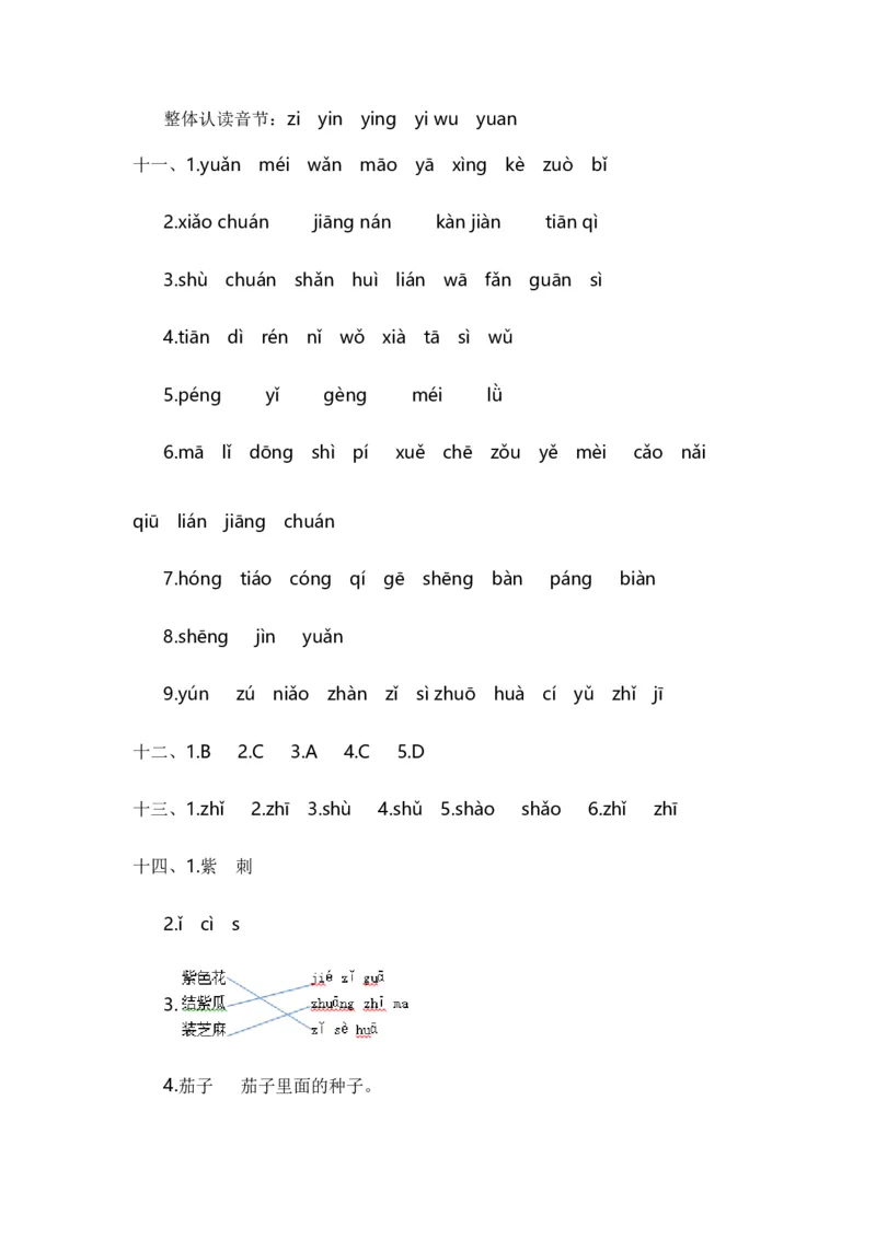 专题01字音辨析（专项训练）-（统编版&middot;2024秋）_一年级语文上册（统编版）_期末总复习