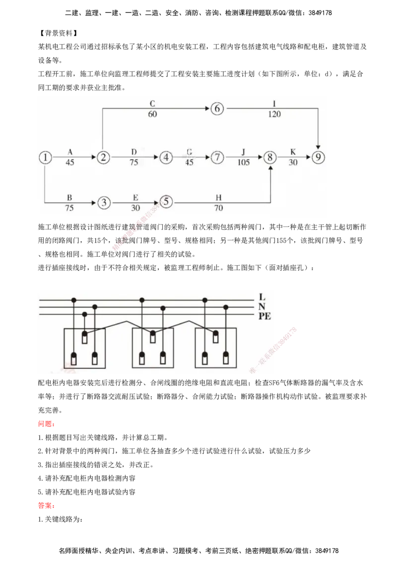 打印版（8.23、8.24直播）达为-一级建造师-机电-考前密训（集训班）_2026年一级建造师_2026年一建机电_2025年一建机电SVIP_04-冲刺串讲✿考点强化✿小灶集训_讲义